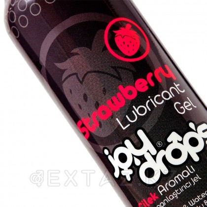 JOYDROPS Смазка со вкусом клубники 100 мл от sex shop Extaz фото 3