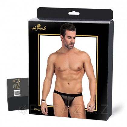 Стринги мужские в сетку белые (S) от sex shop Extaz фото 2