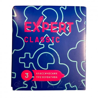 Презервативы EXPERT CLASSIC № 3 (классические), 3 шт. от sex shop Extaz