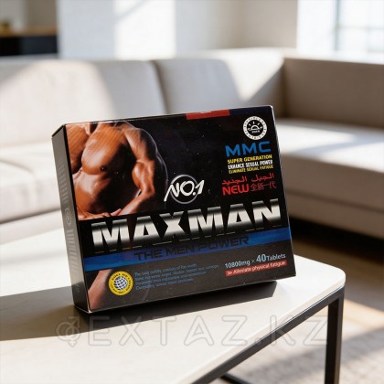 Возбуждающий препарат для мужчин MAX MAN №1 (40 таб.) от sex shop Extaz фото 3