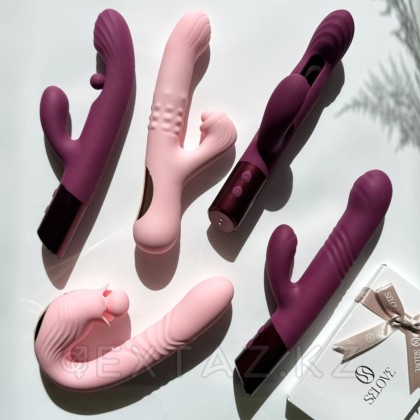 Вибратор Selove BellFlower розовый от sex shop Extaz фото 8