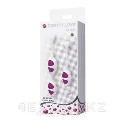 Набор силиконовых вагинальных шариков (30г. / 40г.) от sex shop Extaz фото 2