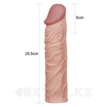 Насадка на пенис Pleasure X-TENDER (18,5*3,9) от sex shop Extaz фото 4