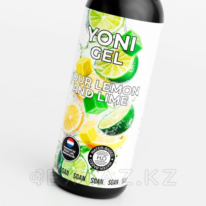 Лубрикант для орального секса SGAN YONI GEL со вкусом лимона и лайма, 100 мл от sex shop Extaz фото 3