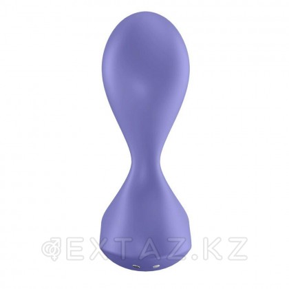 Анальная вибропробка Satisfyer Sweet Seal Connect App лиловая от sex shop Extaz фото 5