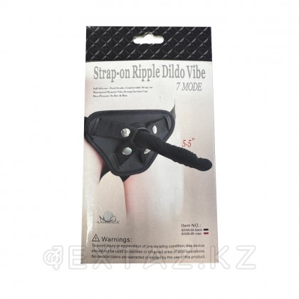 Страпон силиконовый, вибратор - 13.8 см. от sex shop Extaz фото 3