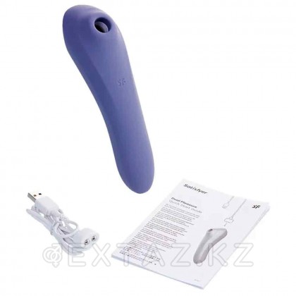 Вакуумно-волновой стимулятор клитора Satisfyer Dual Pleasure mauve от sex shop Extaz фото 6
