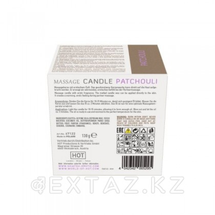 Массажные свечка с ароматом Пачули от Shiatsu 130 гр. от sex shop Extaz фото 2