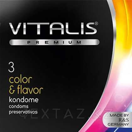 VITALIS №3 Color Презервативы цветные ароматизированные от sex shop Extaz фото 2