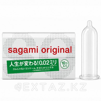 Презервативы Sagami Original 002 ультратонкие, 10 шт. от sex shop Extaz