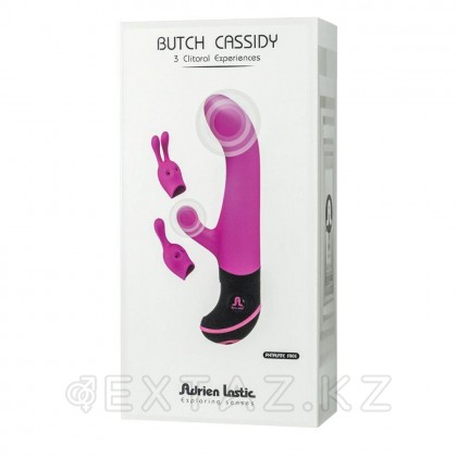 Вибратор-кролик с насадками Butch Cassidy от Adrien Lastic (17,8 *3,6 см.) от sex shop Extaz фото 4