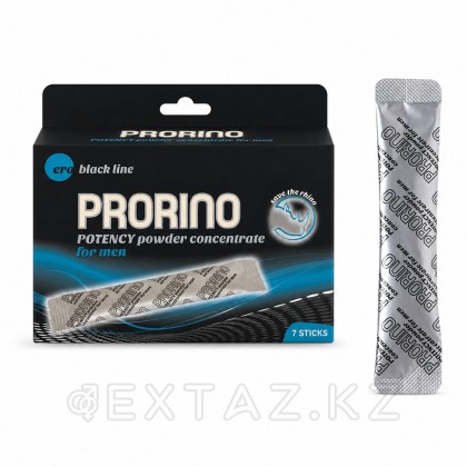 Биологически активная добавка к пище PRORINO M black line powder для мужчин 7шт. от sex shop Extaz