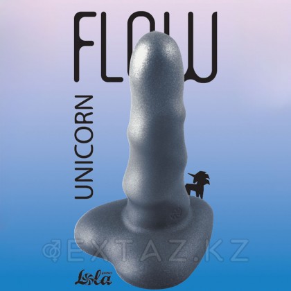 Нереалистичный дилдо Unicorn Mini Black (12,5*3,5 см) от sex shop Extaz фото 11