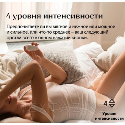 Бесконтактный клиторальный стимулятор Womanizer Starlet белый от sex shop Extaz фото 6