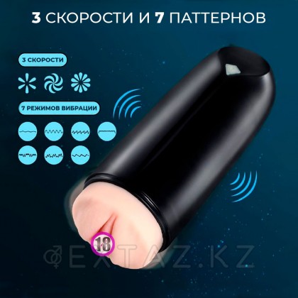 Автоматический мастурбатор Juicy Lamour ZONA CUP с функцией вибрации и всасывания от sex shop Extaz фото 8