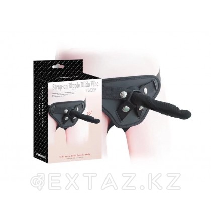 Страпон силиконовый (вибратор - 17 см.) от sex shop Extaz фото 2