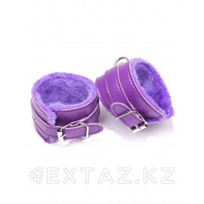 Наручники на меху SM Bondage Purple от sex shop Extaz фото 2