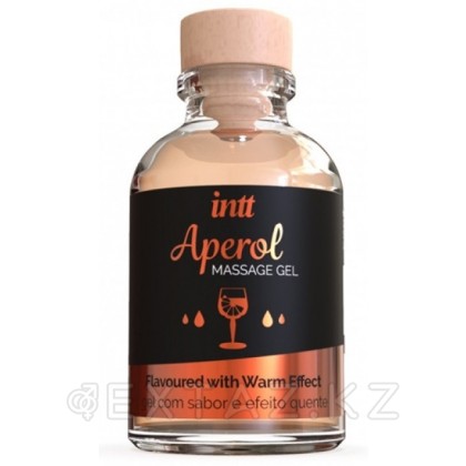 Intt Aperol Massage Gel - Съедобный гель для интимного массажа, 30 мл (Апероль) от sex shop Extaz фото 2