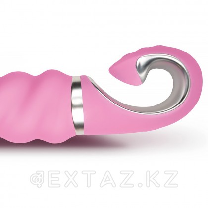 Анатомический вибратор витой Gvibe Gjack-2 22 см, розовый от sex shop Extaz фото 4