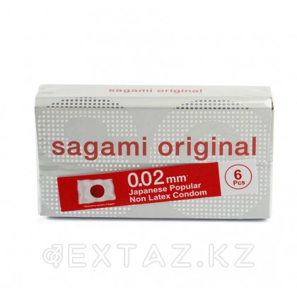 Презервативы SAGAMI Original 002 полиуретановые 6 шт. от sex shop Extaz