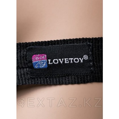 Страпон на креплении LoveToy с поясом Harness реалистичный (17 см.) от sex shop Extaz фото 6