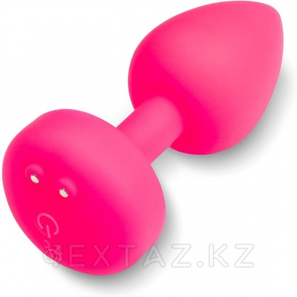 Gvibe Gplug Small - Инновационная маленькая дизайнерская пробка с вибрацией, 8х2.8 см (розовая) от sex shop Extaz фото 6