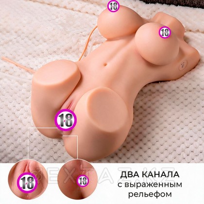Сексуальное женское тело с двойным входом для мастурбации Wendy от sex shop Extaz фото 10