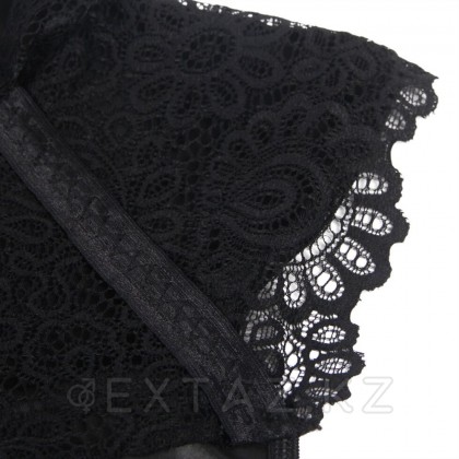 Кожаное платье с кружевом Ohyeah +стринги, XL-2XL от sex shop Extaz фото 7