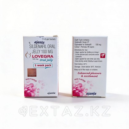 Возбуждающее желе для женщин Lovegra от sex shop Extaz фото 2