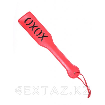 Паддл XOXO red от sex shop Extaz