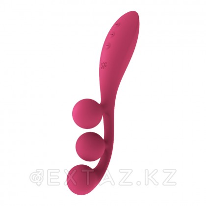 Мультифункциональный вибратор для тройной стимуляции Satisfyer Tri Ball 1 красный от sex shop Extaz фото 6