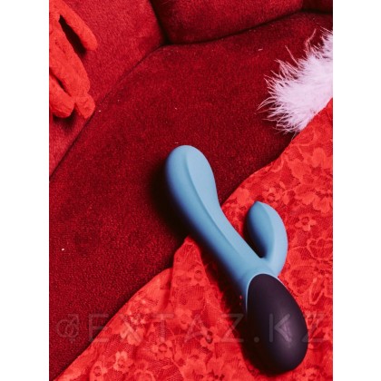Нагреваемый вибратор с клиторальным отростком Perseus, цвет морская волна (INFINITE collection) от sex shop Extaz фото 2