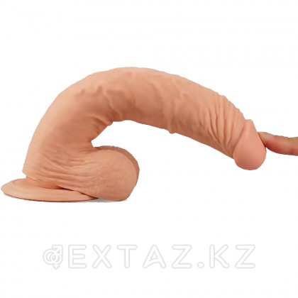Вибратор реалистик на присоске - 24 см. от sex shop Extaz фото 3