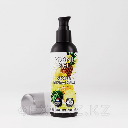 Лубрикант для орального секса SGAN Sensual со вкусом кислого ананаса, 100 мл от sex shop Extaz фото 5