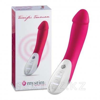 Вибратор Mystim Terrific Truman вишневый от sex shop Extaz