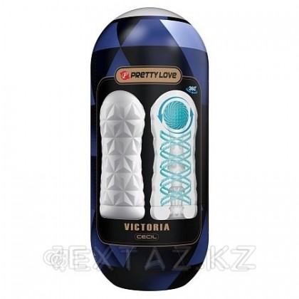 Компактный мастурбатор с внутренним стимулятором Victoria cecil от sex shop Extaz фото 3