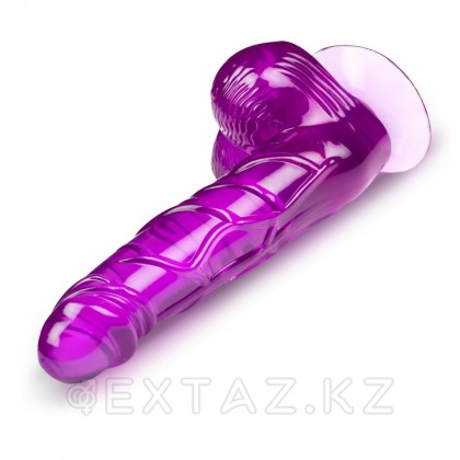 Браззерс - Яркий реалистичный фаллоимитатор, 17х3.5 см (фиолетовый) от sex shop Extaz фото 3
