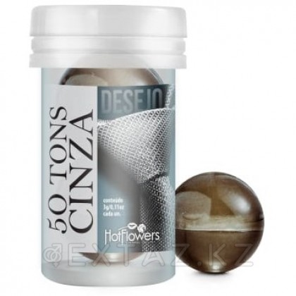 Лубрикант 50 TONS DESIRE на масляной основе в виде 2-х шариков с охлаждающим эффектом от sex shop Extaz