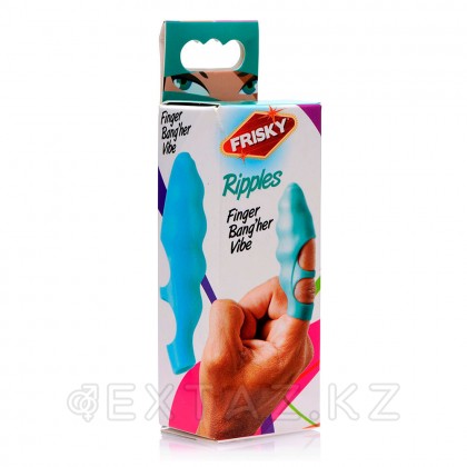 Вибрирующая насадка на палец Finger Bang-her, 8.8 см от sex shop Extaz фото 3