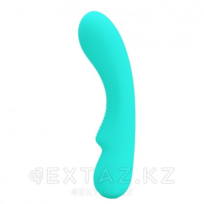 Вибратор Matt Super Soft (19 см) бирюзовый от sex shop Extaz