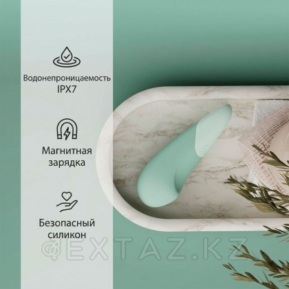 Клиторальный вибратор Womanizer Vibe, зеленый от sex shop Extaz фото 18