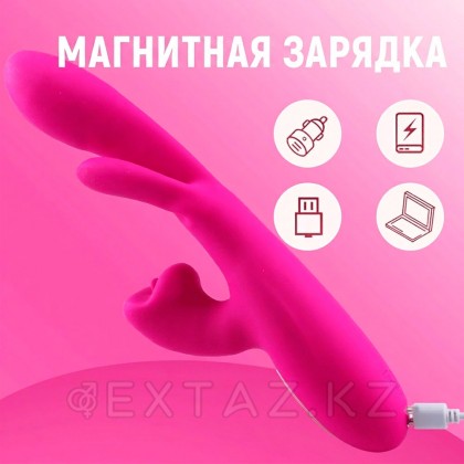 Вибратор с тройной стимуляцией точки G и клитора от sex shop Extaz фото 6