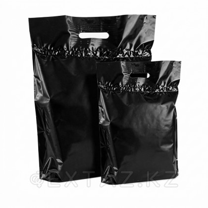 Маленький пакет черный для доставки 30*20 (упаковка 1000 шт.) от sex shop Extaz фото 2