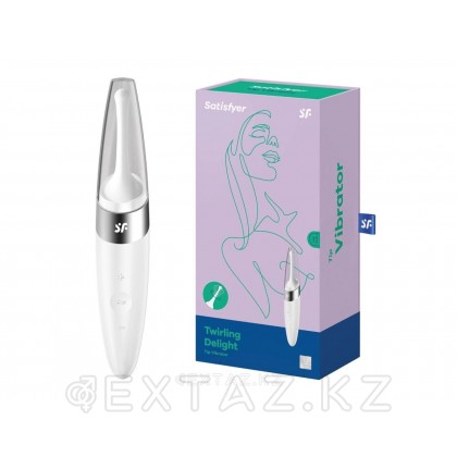 Мини-вибратор для точечной стимуляции Satisfyer Twirling Delight white от sex shop Extaz фото 2