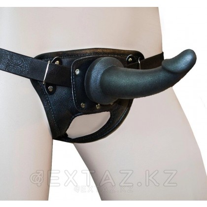 Пояс премиум класс (S) классический универсальный с 2 насадками от sex shop Extaz