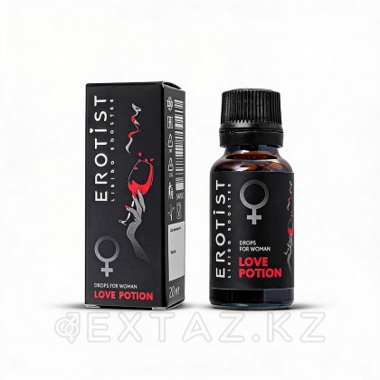 Возбуждающие капли Erotist LOVE POTION для женщин, 20 мл от sex shop Extaz