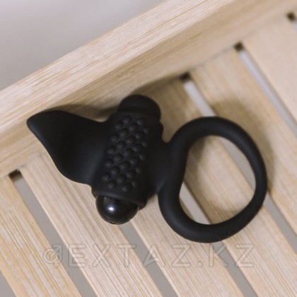 Эрекционное виброкольцо Lingus черное от Adrien lastic от sex shop Extaz фото 4