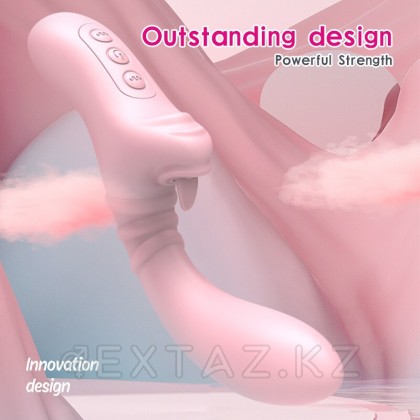 Вибратор Female dildo с клиторальной стимуляцией розовый от sex shop Extaz фото 6