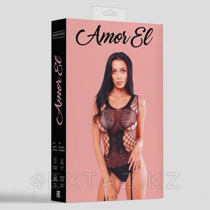 Кетсьюит (боди-комбинезон) Ines S/L черный от sex shop Extaz фото 3