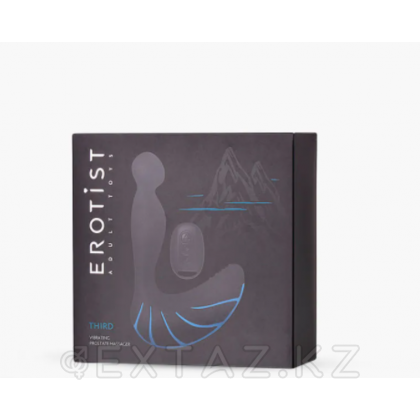 Стимулятор простаты Erotist Third, силикон, чёрный, 15,7 см от sex shop Extaz фото 4